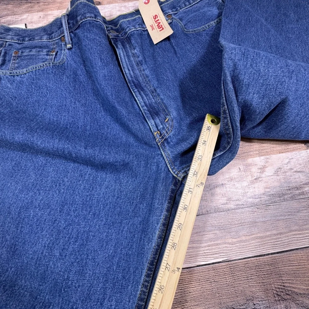 Levis 550 Relaxed Fit Tapered Leg Jeans Mens 48x32 Big & Tall Blue Denim‎